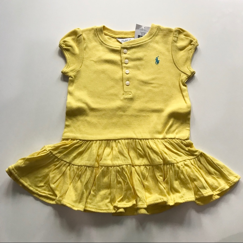 NWT Girls Ralph Lauren Sz 12 months Polo Dress NEW